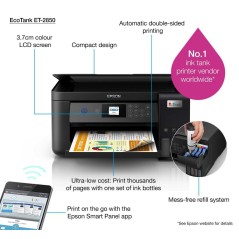 Epson EcoTank ET-2850 Ink Printer - Cost-Effective, Eco-Friendly Printing Solution!